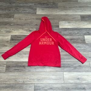 Under Armour Vibrant Pink Athletic Hoodie
